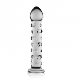 Dop anal din sticla Glass Romance Clear 17,8 cm