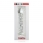 Dop anal din sticla Glass Romance Clear 17,8 cm