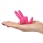 Inele erectie Power Clit Duo Silicone Cockring Pink