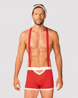 10 Costum sexy Mos Craciun - Mr. Claus  L/XL