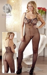  Catsuit lenjerie sexy Netz 2XL/3XL