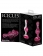 Dop anal din sticla - Icicles No. 75 Pink