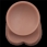 Dildo XXL cu ventuza 37 cm Dual Layered 