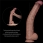 Dildo XXL cu ventuza 37 cm Dual Layered 