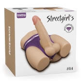 VAGINE-MASTURBATOARE - Masturbator anus cu dildo 14,6 cm Streetgirl's