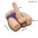 Masturbator anus cu dildo 14,6 cm Streetgirl's