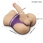 Masturbator anus cu dildo 18,5 cm Streetgirl's