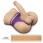 Masturbator anus cu dildo 18,5 cm Streetgirl's