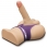 Masturbator anus cu dildo 18,5 cm Streetgirl's