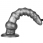 Vibrator anal King Sized Vibrax Slider 32 cm