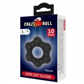INELE-MANSOANE-PRELUNGITOARE - Inele erectie - Inel erectie Crazy Bull Clauzell Super Soft Silicon