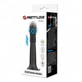 JUCARII ANALE - Vibratoare anale - Vibrator anal Pretty Love Stellan, cu cap rotabil si cu miscare inainte-inapoi