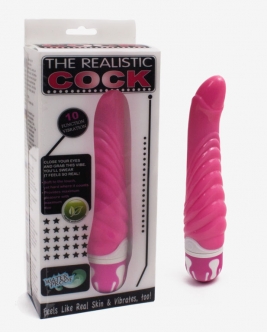 Vibrator pink - 21 cm 10-speed 