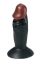 Dildo mini - Cu ventuza - 12,7 cm negru