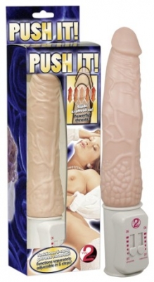 Push it! vibrator cu functie inainte-inapoi