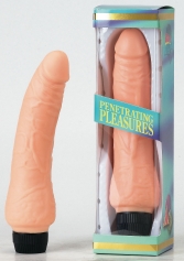 VIBRATOARE - Vibratoare realistice - Vibrator VINYL P-SHAPE 20cm