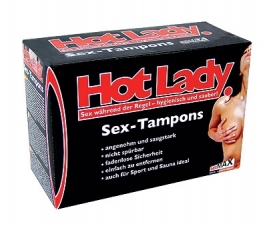 Tampoane, burete vaginal Hot Lady Sex-Tampons, 8 buc.