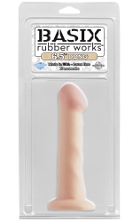  Dildo cu ventuza - Basix Rubber Works - 16,5 cm
