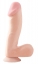 Dildo - Realistic cu testicule si ventuza - 16,5 cm
