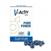 STIMULENTE SEXUALE - Erectie - Potenta - V-Activ for Men 20 Pastile Potenta, erectii puternice, intarziere ejaculare