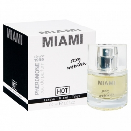 Parfum cu feromoni Miami sexy woman de la HOT 30 ml pentru Femei