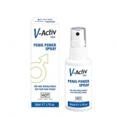  V-Activ Penis Power Spray for Men - 50ml