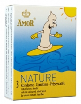  Prezervative AMOR Nature  3 buc