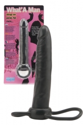  Strap-On dildo anal  What'A Man