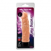 vibi varolista - Vibrator Real Touch Vibrating Hard On-Natural