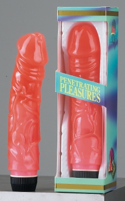 Vibrator JELLY PINK 21 cm