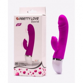 Vibrator iepuras Pretty Love David