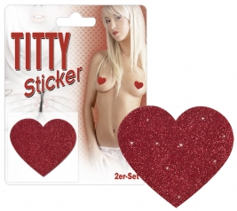 Bijuterii pentru sfarcuri - Titty Sticker Heart