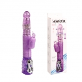  Vibrator iepuras cu cap rotabil si cu miscare inainte/inapoi