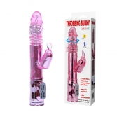  Vibrator iepuras cu cap rotabil si miscare inainte/inapoi