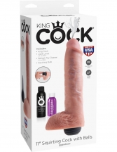  Dildo cu ejaculare - orgasm King Cock Squirting Cock 23 cm